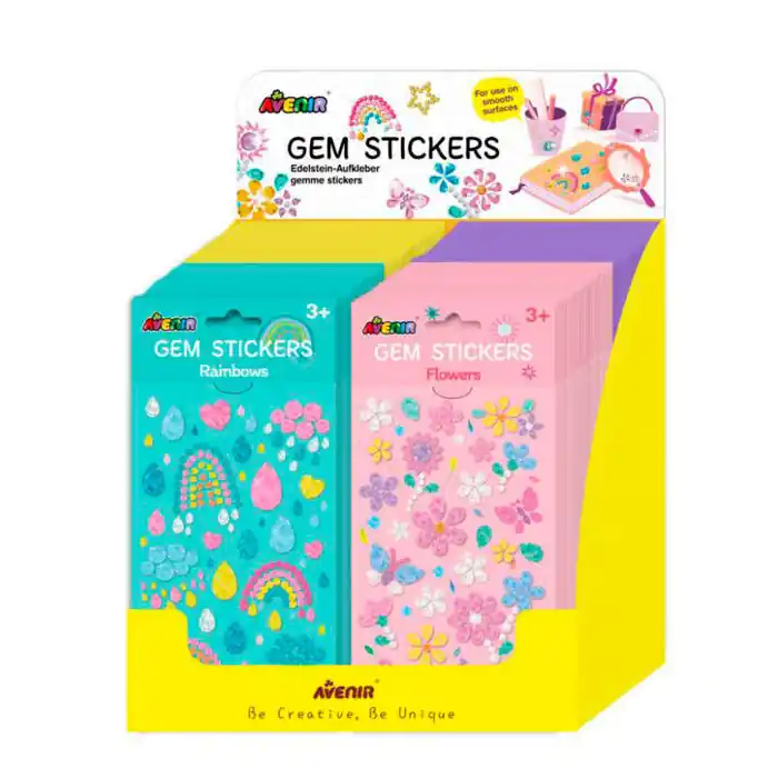 Expositor Pegatinas Gemas Avenir 48 ud Exclusivo