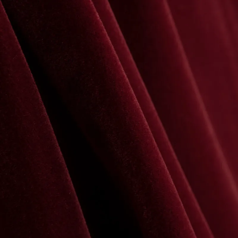 Terciopelo Poliéster Granate Stock Limitado