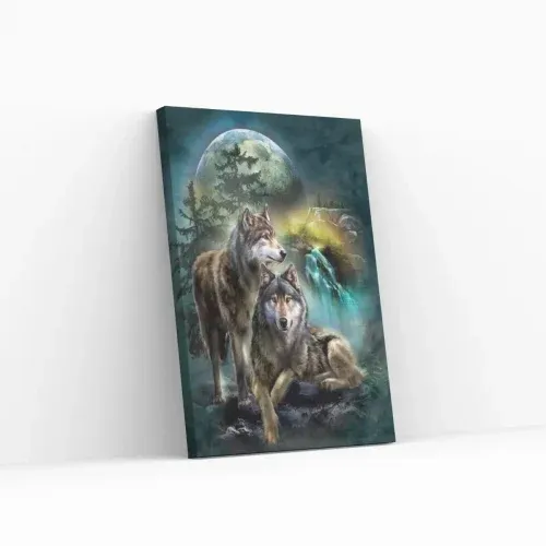 Pintar por Números – Lobos lunares Descuento