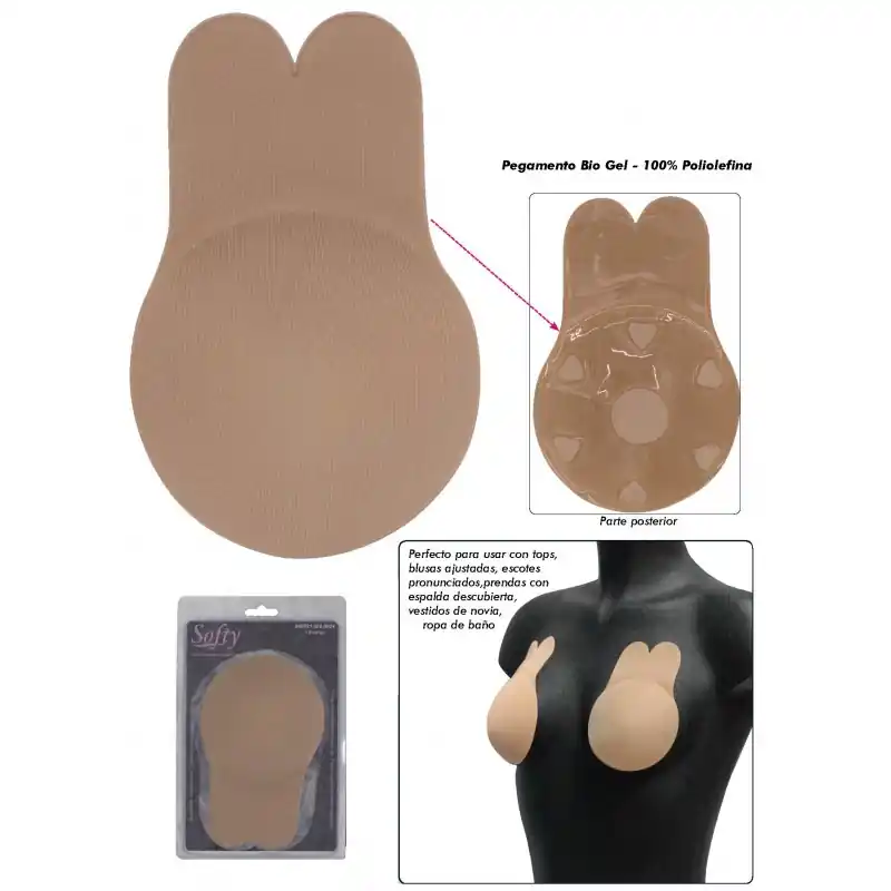 Cubrepezón Push Up Adhesivo Ordena Ya