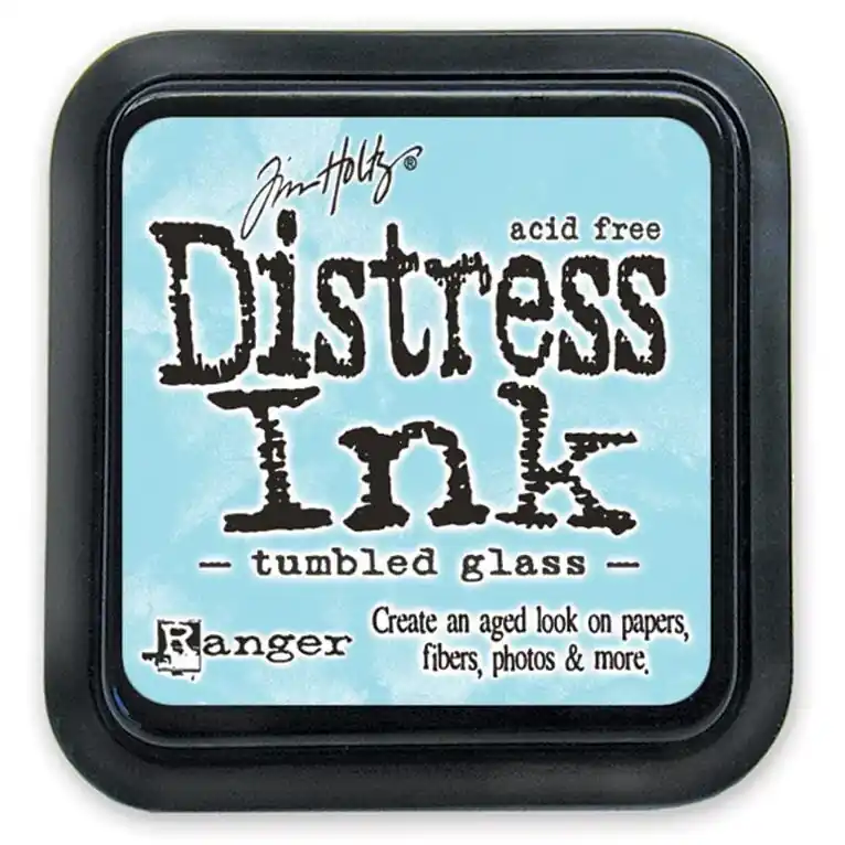 Tinta Distress Tumbled Glass, de Tim Holtz Disponible Ahora
