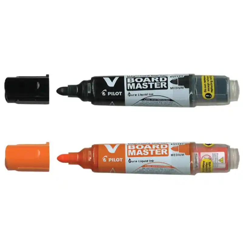 Económico Rotulador Marcador Pilot V-Board Master Negro - Borrable - Negro