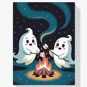 Pintar por Números – Malvaviscos tostados fantasma Venta Final