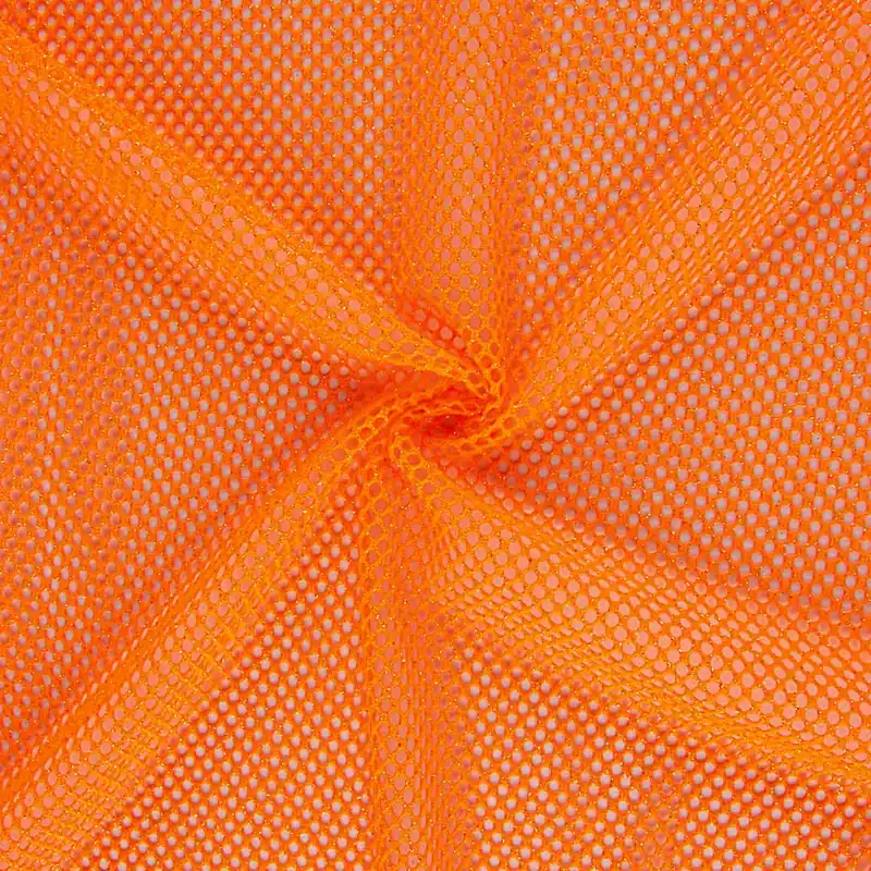 Red Naranja Calada Brillos Profesional
