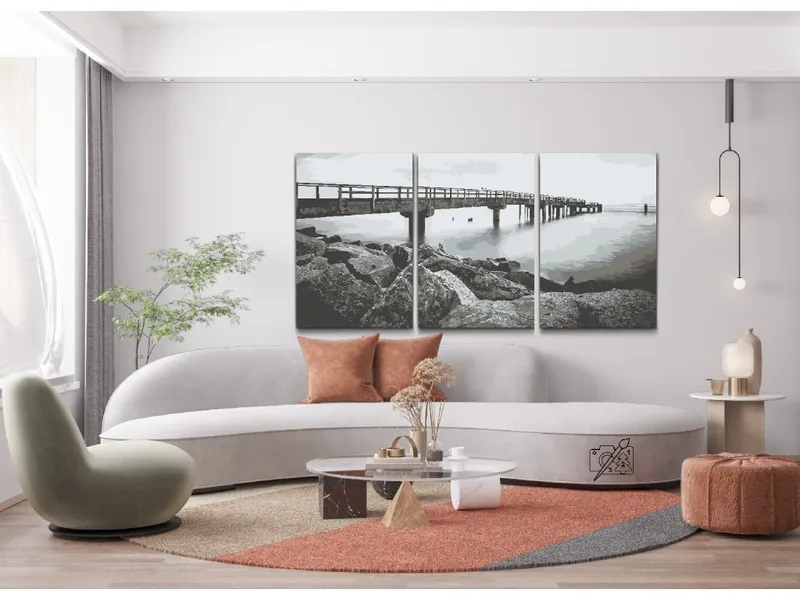 Pintar por Números – Mar Báltico (lote de 3) Lujoso