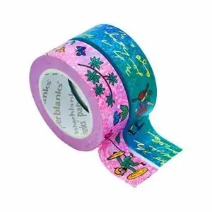 Pack 2 Cintas Decorativas Washi Tape Paperblanks Astrid Lindgren, Pippi Calzaslargas Precio Rebajado