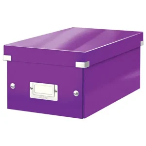 Bestseller Caja Leitz Click&store Dvd Box Color Violeta 206X147X352 mm