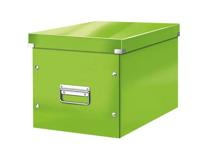 Lujoso Caja Leitz Click&store Cubica Grande Color Verde 320X360X310 mm