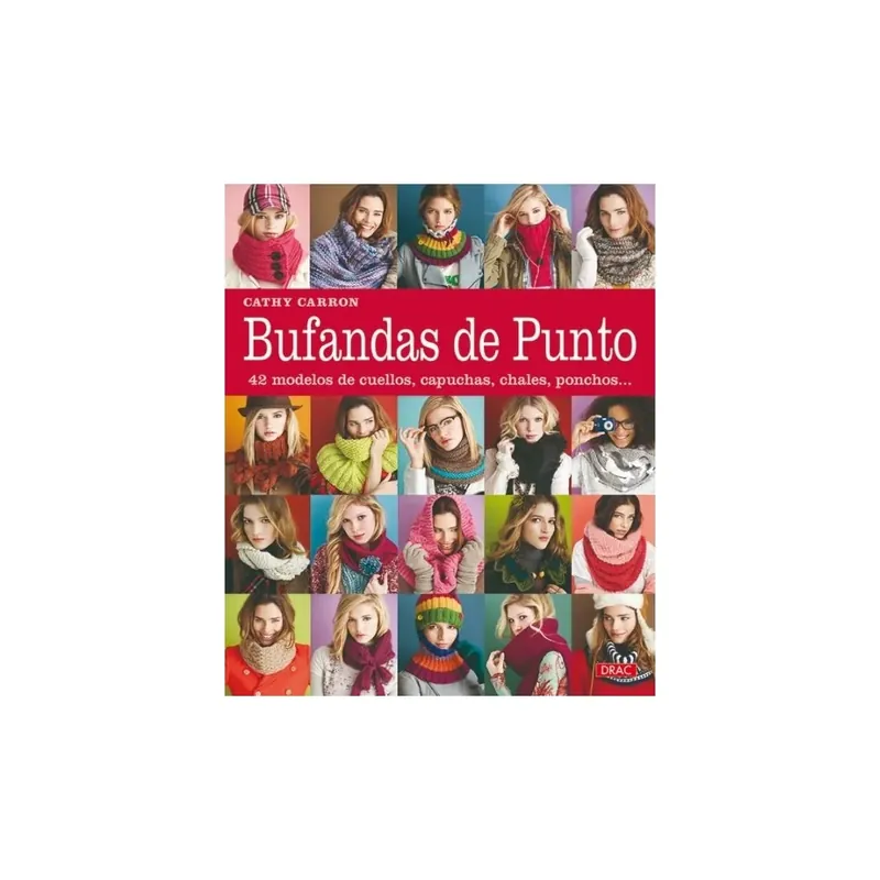 Drac bufandas de punto 42 modelos drac Stock Limitado