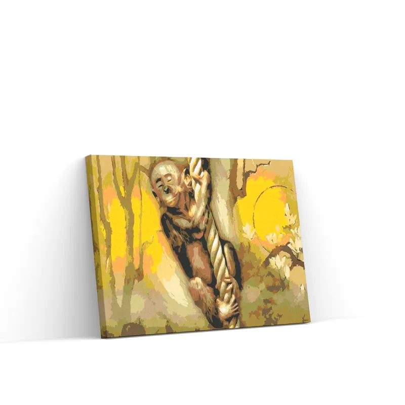 Pintar por Números – Mono en una cuerda Rebajas