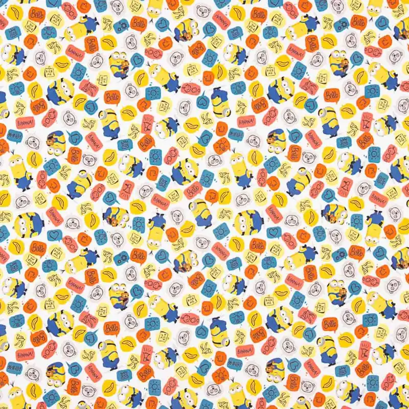 Algodón Minions Banana Tendencia