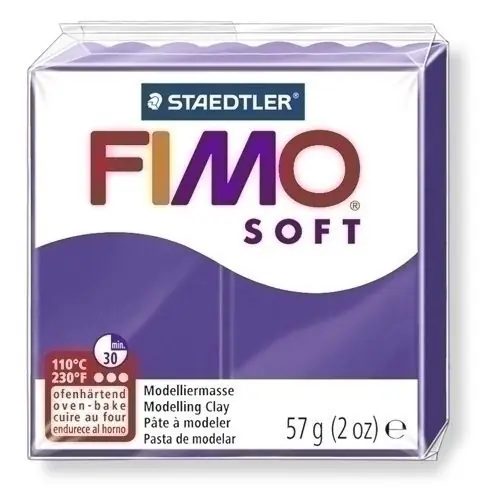 Artesanal Pasta Staedtler Fimo Soft Ciruela 56Gr
