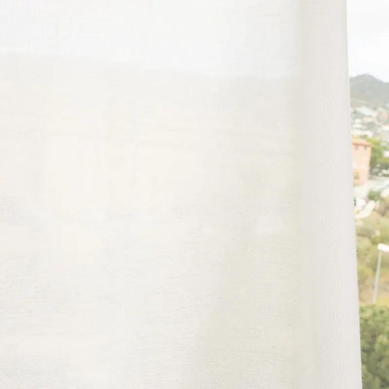 Tendencia Visillo Etamin Blanco Natural