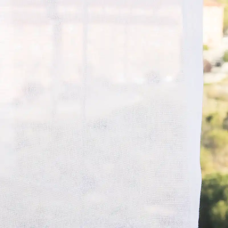 Visillo Etamin Blanco Máxima Calidad