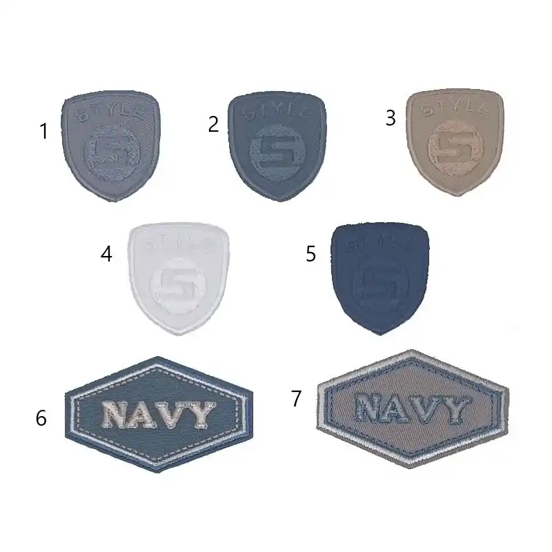 Apliques Termoadhesivos Bordados Style/Navy a8 - 1 Popular