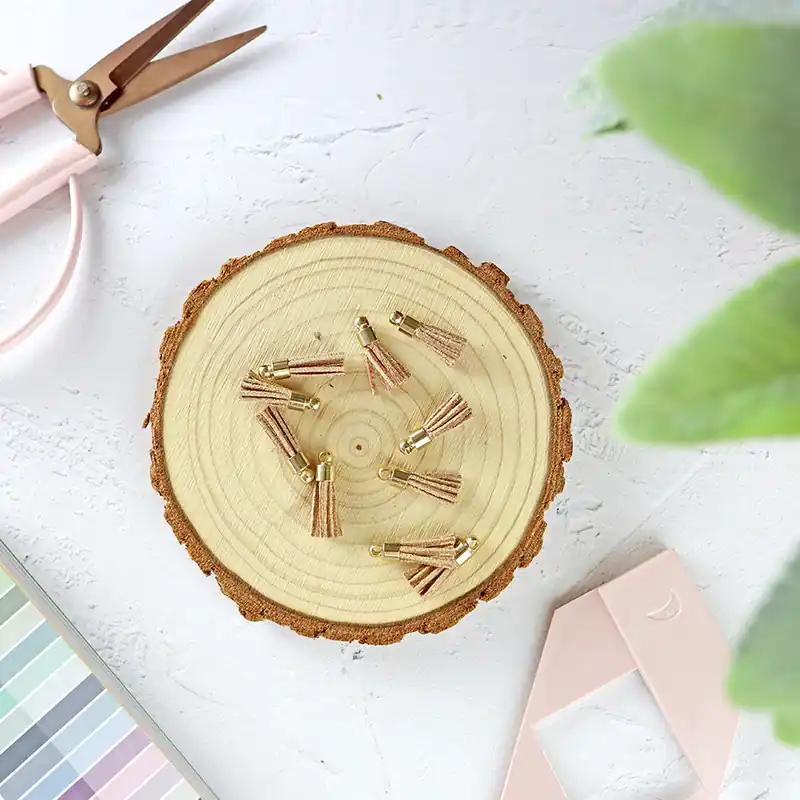 Set de Mini Tassels Camel de ModaScrap Rebajas