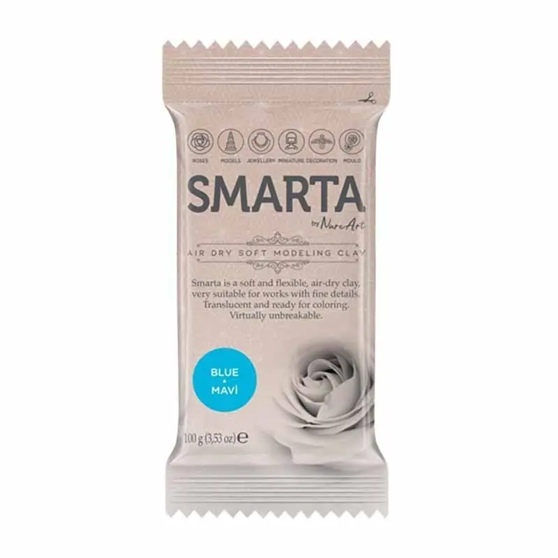 Arcilla para modelar Smarta - Blue 100g Envío Internacional