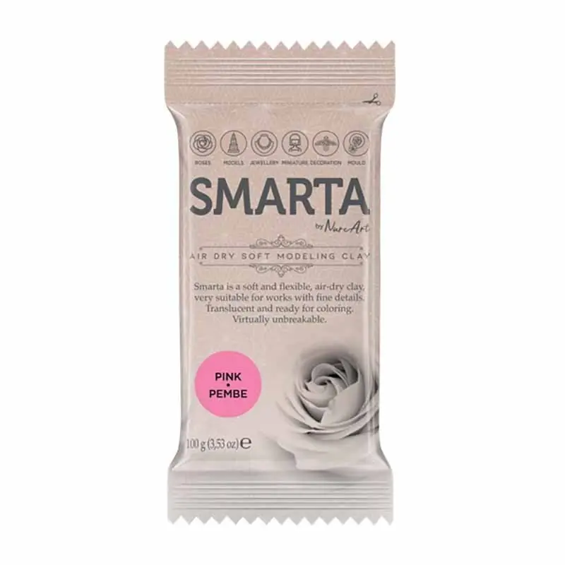 Arcilla para modelar Smarta - Pink 100g Disponible Ahora