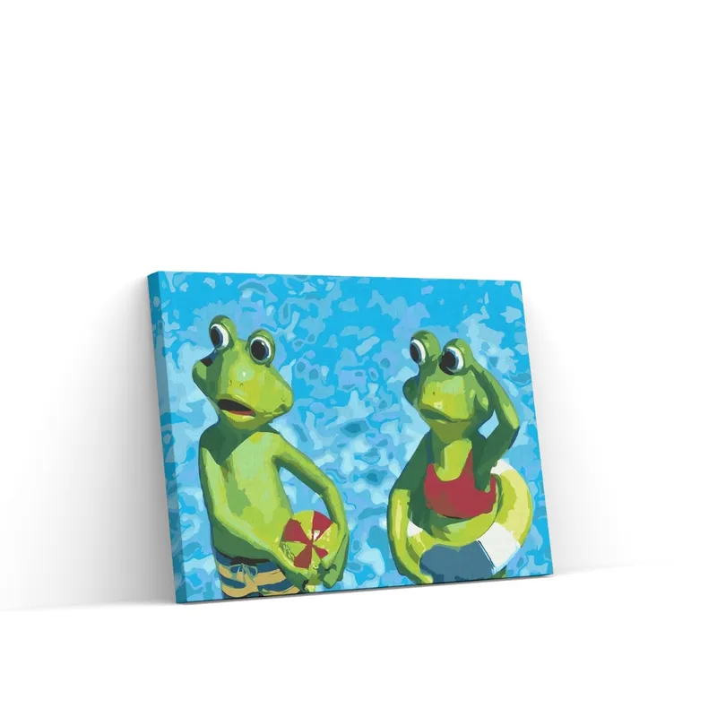 Promoción Pintar por Números – Rana de vacaciones