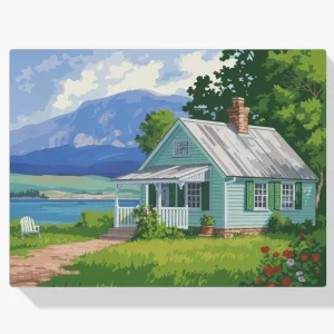 Pintar por Números – Retiro junto al lago Nueva Colección