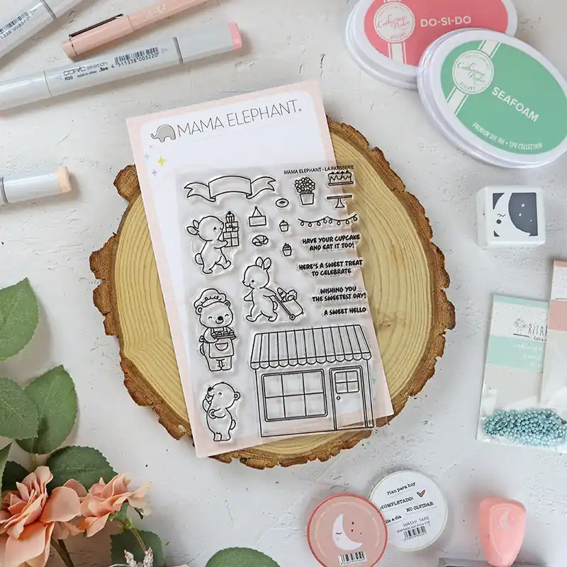 Set de sellos La Patisserie de Mama Elephant Precio Económico