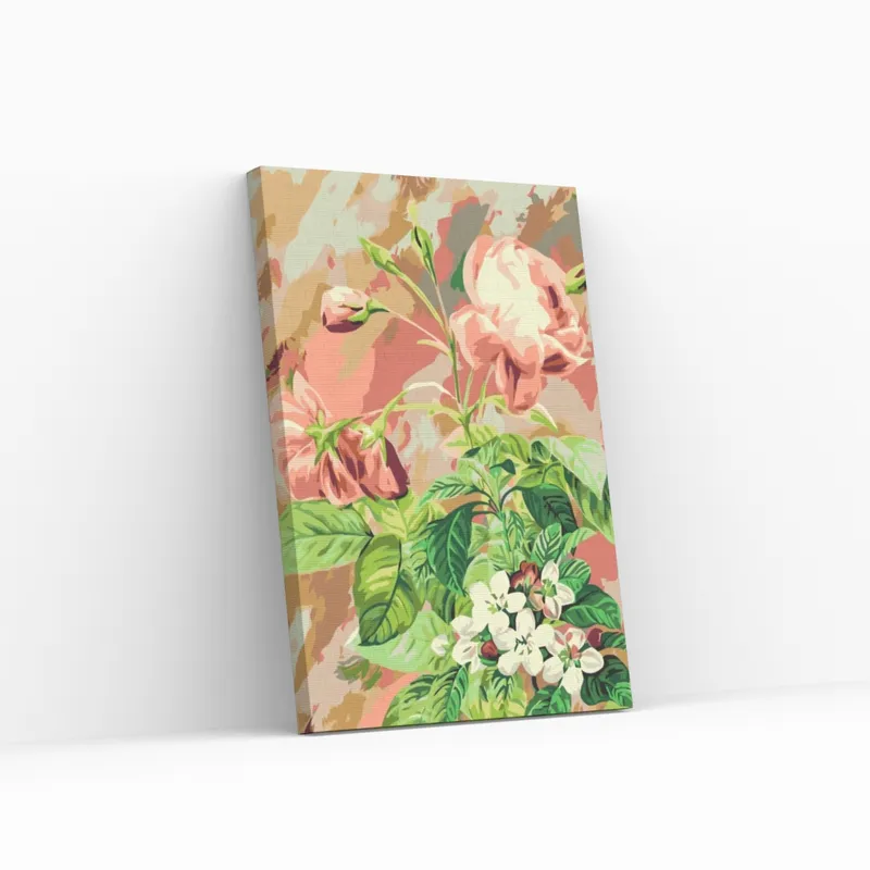 Última Oportunidad Pintar por Números – Rosas vintage 4