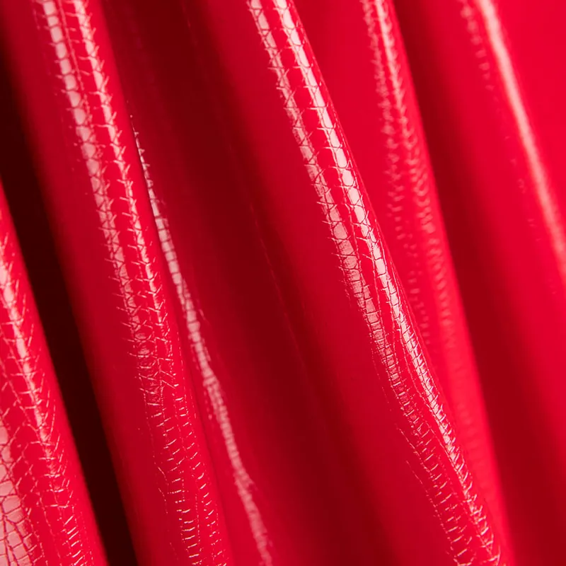 Charol Pitón Rojo Mayoreo