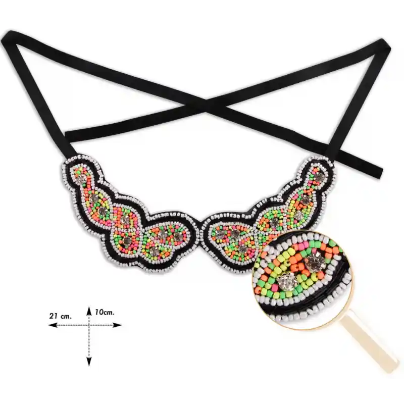 Oferta Flash Cuello abalorios Carrara