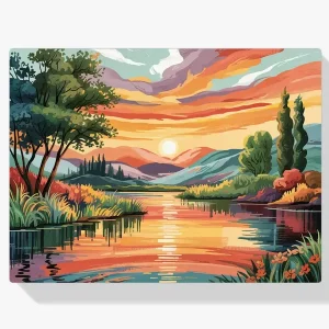 Máxima Calidad Pintar por Números – Serenidad en color