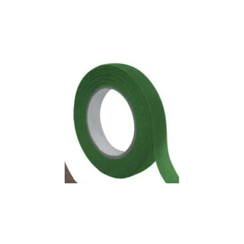 Cinta tape verde 13 mm x 27,43 metros. Alta Calidad