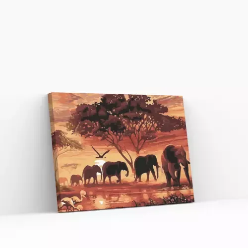 Directo De Fábrica Pintar por Números – Sí ¡Esto es África!