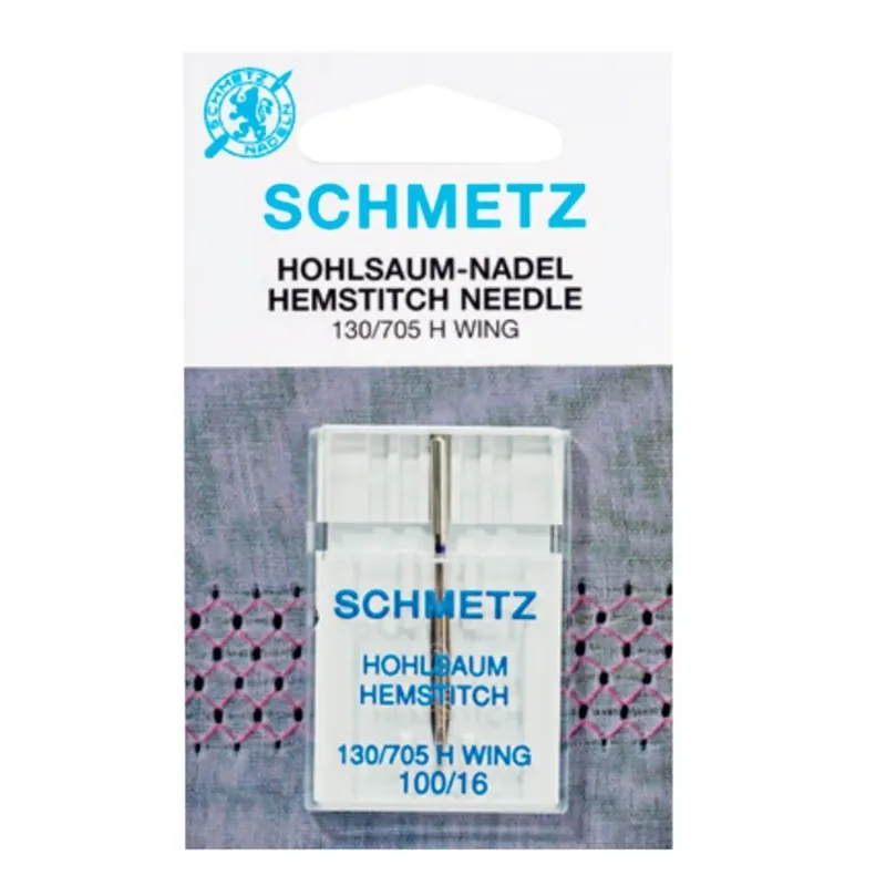Aguja schmetz wing nº100 talón plano Novedad