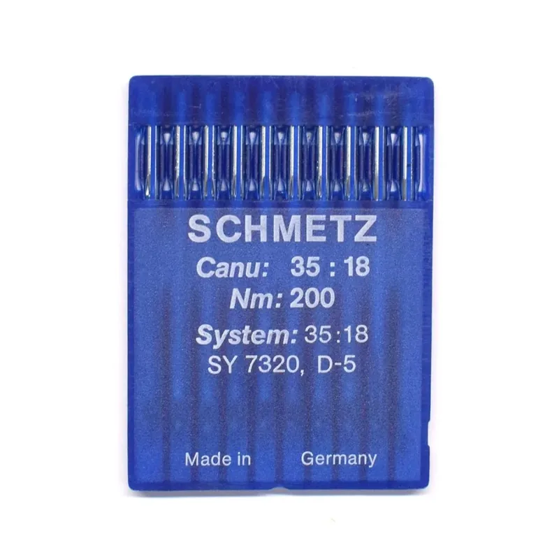 Aguja schmetz para máquina semi-industrial nº200 d-5 Moderno
