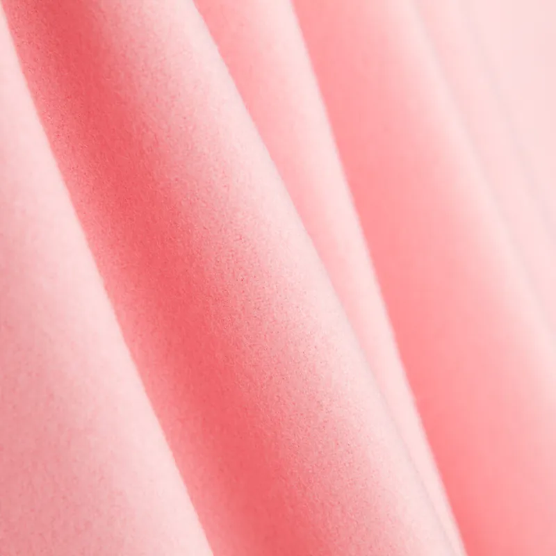 Pedido Al Por Mayor Abrigo Mouflón Loden Rosa Claro