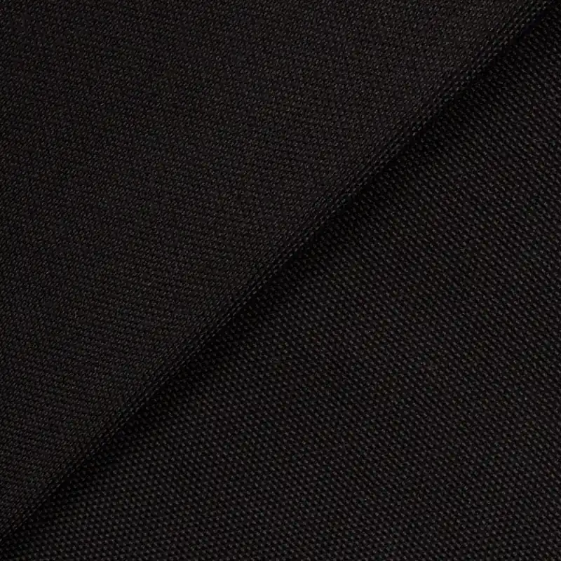 Marca Reconocida Lona Tapicería Antimanchas Negro