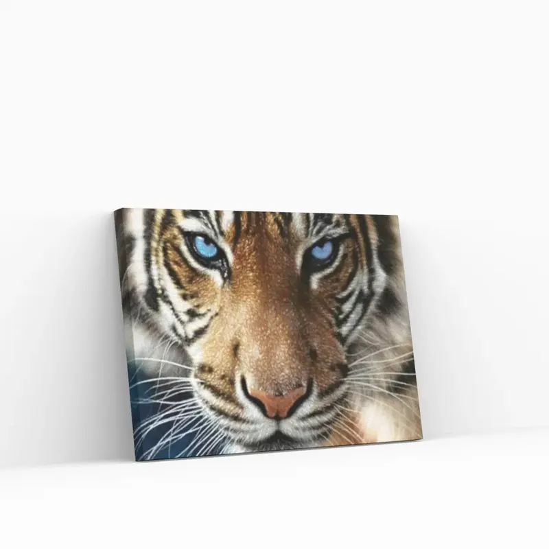 Pintar por Números – Tigre de ojos azules Tendencia
