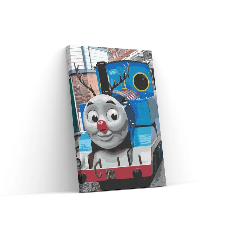 Tendencia Pintar por Números – Tom el tren