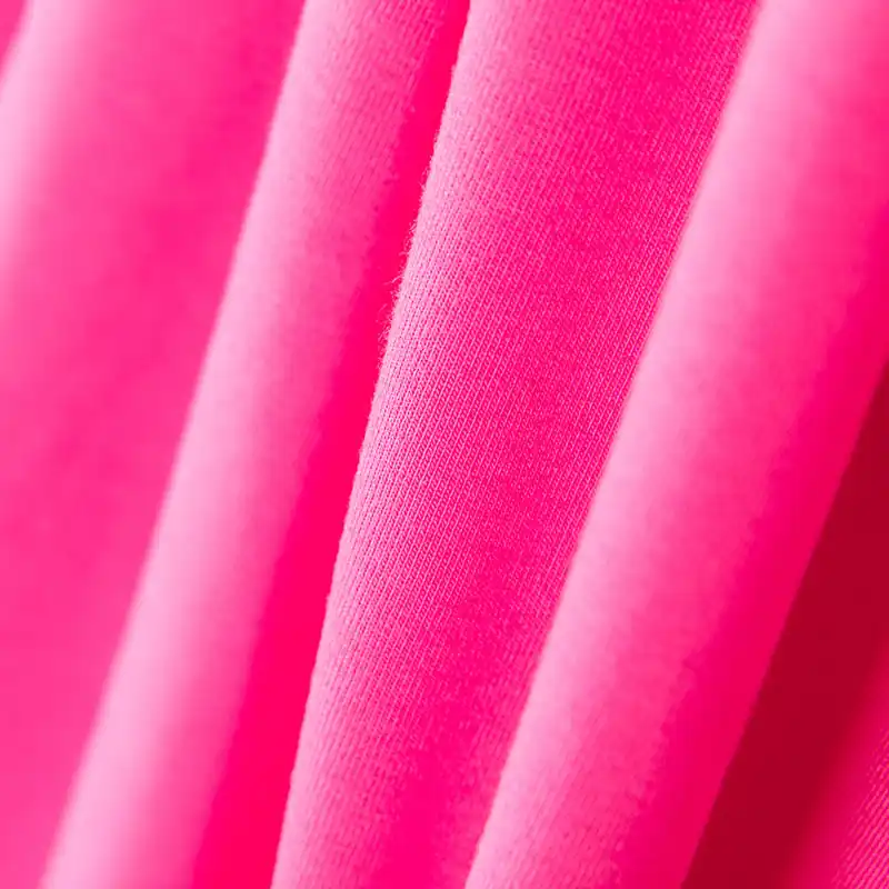 Punto Algodón Lycra Orgánico Fucsia Venta Final