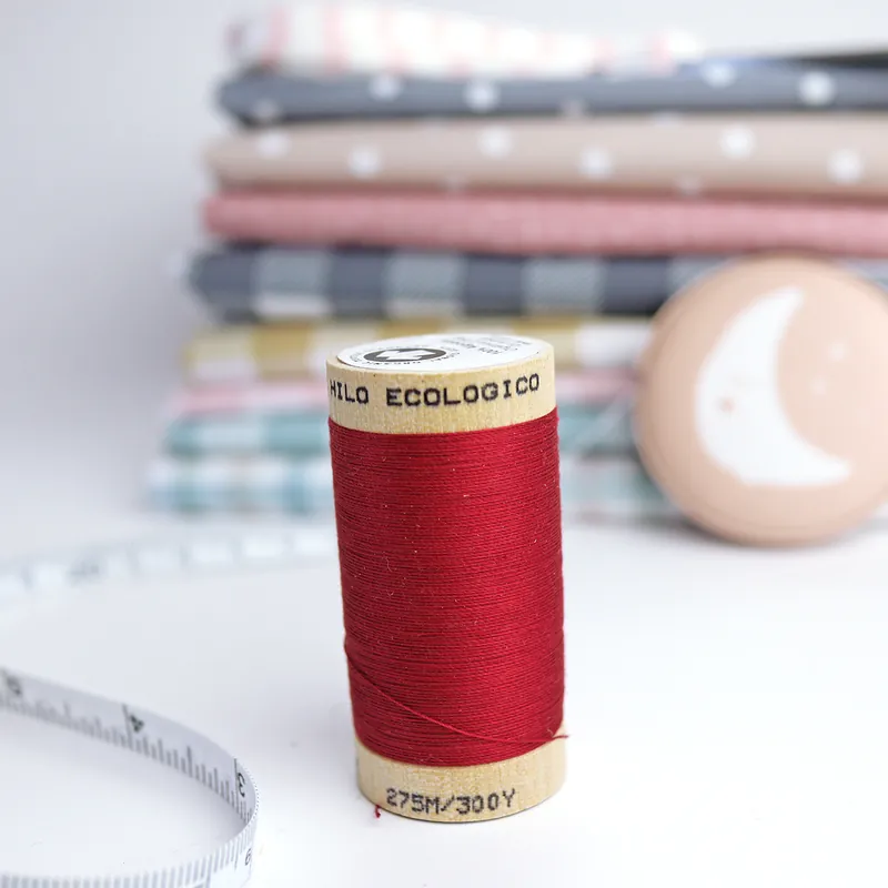 Hilo Orgánico Cereza Garantía De Devolución De Dinero