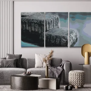 Pintar por Números – Muro de piedra (juego de 3) Novedad