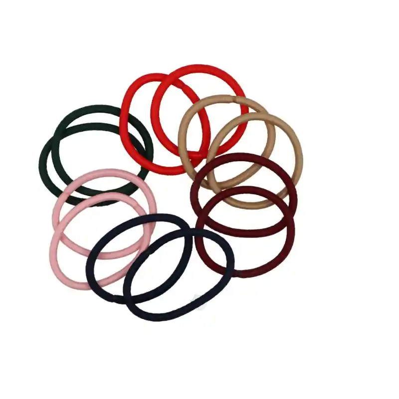 Venta Final Pack 12 Gomas de Pelo Colores Invierno Inca 10018