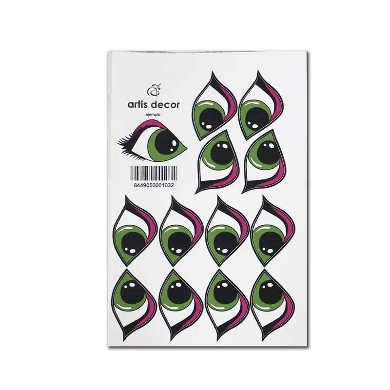 Ojos adhesivos Baby grandes 6 pares. Compra Ahora