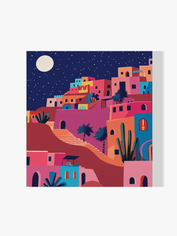 Pintar por Números – Oasis nocturno Profesional