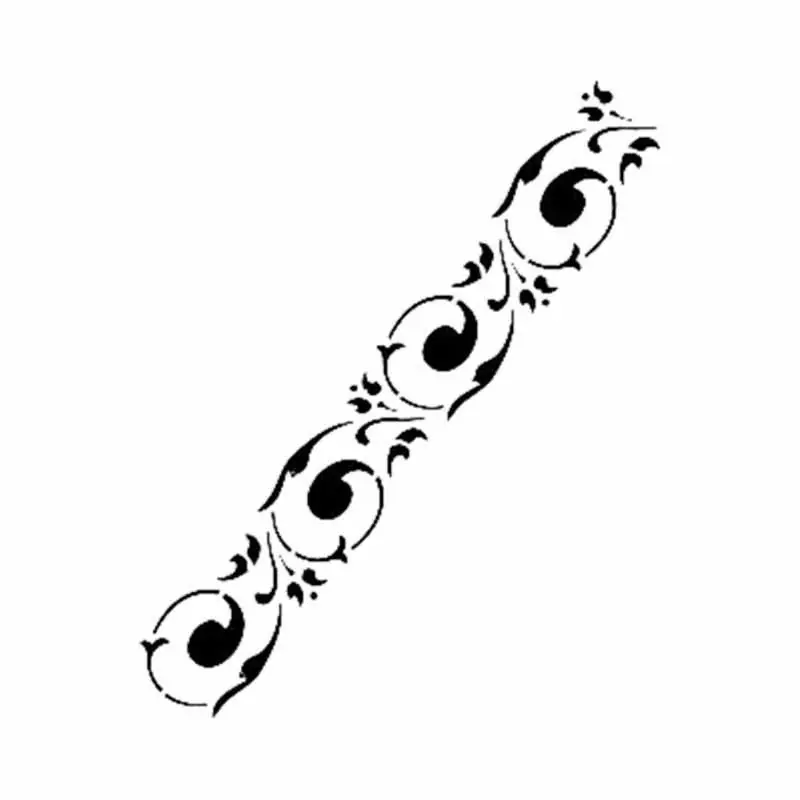 Mejor Calidad Plantilla/ Stencil cenefa K120 CADENCE 6x20cm