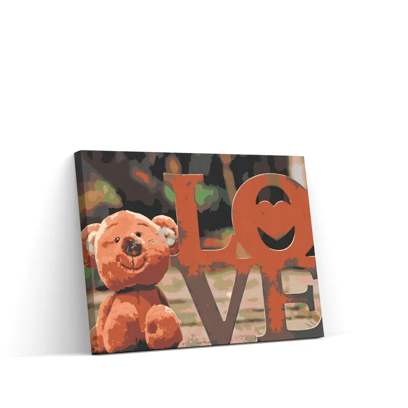 Pintar por Números – Osito de peluche Últimas Unidades