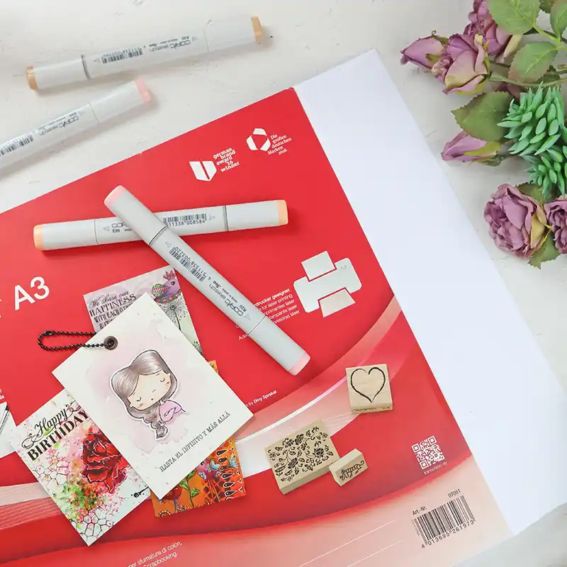 Alta Calidad 50 Papel A3 Perfect Colouring de Transotype