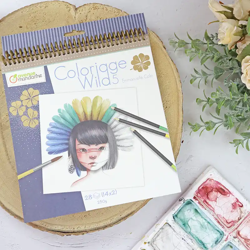 Ocasión Especial Wild 5 | Libro para colorear de Avenue Mandarine