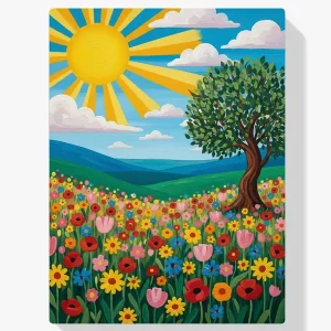 Profesional Pintar por Números – Paisaje colorido