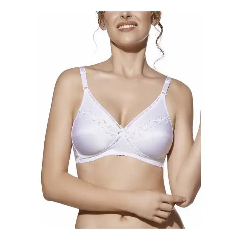 Sujetador Selene Evanna - Sin aros, Copa B - 100 - Blanco Precio Bajo