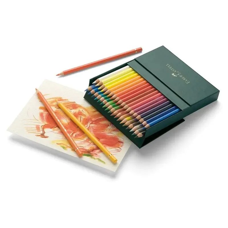 A Buen Precio Estuche Estudio 36 Polychromos, de Faber-Castell